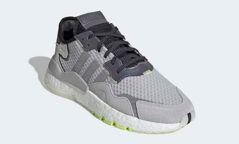 5/2発売予定！リフレクティブ+ネオンのアディダス オリジナルス ナイト ジョガー (adidas Originals NITE JOGGER “Lgh Solid Grey/Ch Solid Grey”) [EF5839]