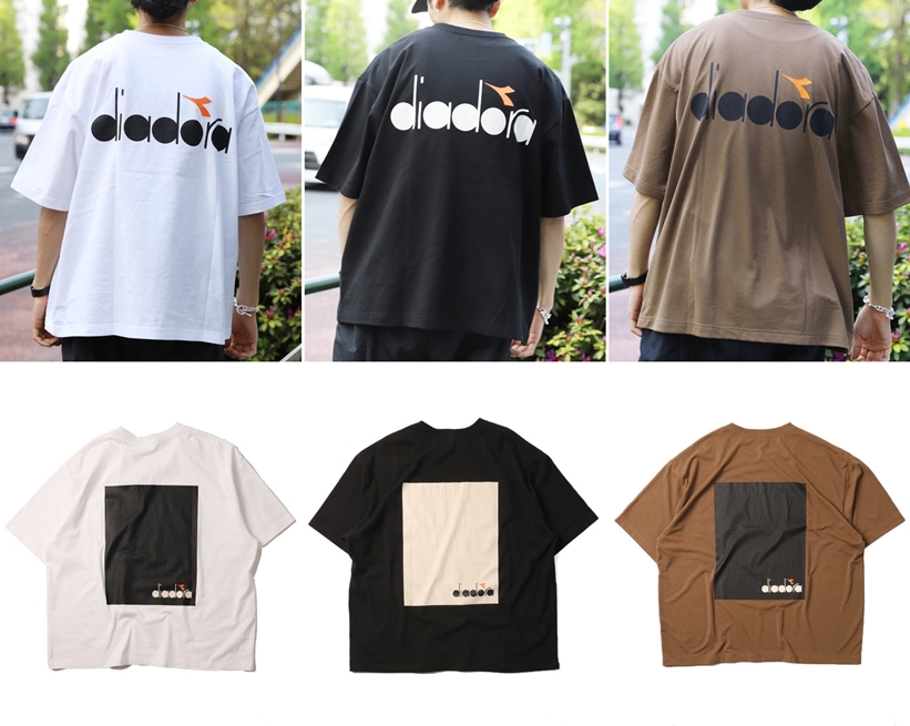 web限定！DIADORA × FREAK’S STORE 別注 ビッグシルエット バックプリント TEEが6月中旬発売 (ディアドラ フリークスストア)