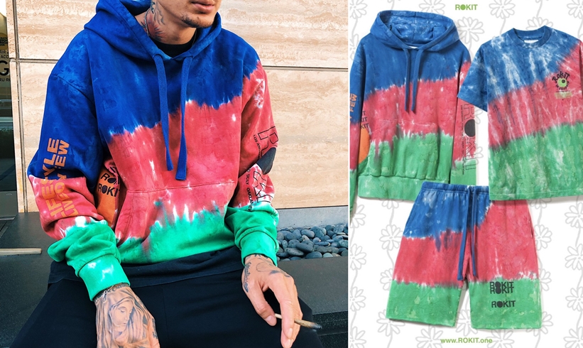 ROKIT "COSMOS TIE DYE SET"が48時間限定リリース (ロキット "コスモス タイダイ セット")