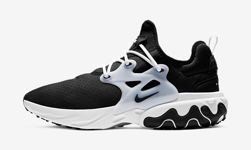 nike react presto ブラック と ホワイト purchase e01ad aeeab