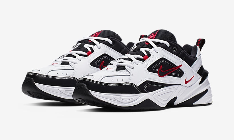 6月発売！ナイキ M2K テクノ “ホワイト/ブラック/ユニバーシティレッド (NIKE M2K TEKNO “White/Black/University Red") [AV4789-104]