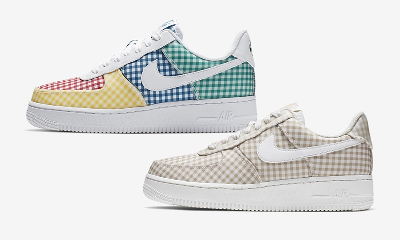 ナイキ ウィメンズ エア フォース 1 07 ロー QS "チェック" (NIKE WMNS AIR FORCE 1 07 LOW QS "Check") [BV4891-100,101]