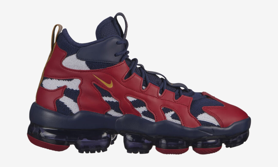 6/8発売！ナイキ エア ヴェイパーマックス グリーゼ “ホワイト/グリーン” (NIKE AIR VAPORMAX GLIESE “Midnight Navy/Metallic Gold/Gym Red”) [AO2445-400]