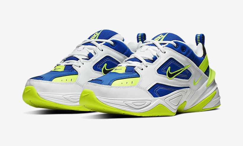 6月発売！ナイキ M2K テクノ “ホワイト/ボルト/レーサーブルー" (NIKE M2K TEKNO “White/Volt/Racer Blue”) [AV4789-105]