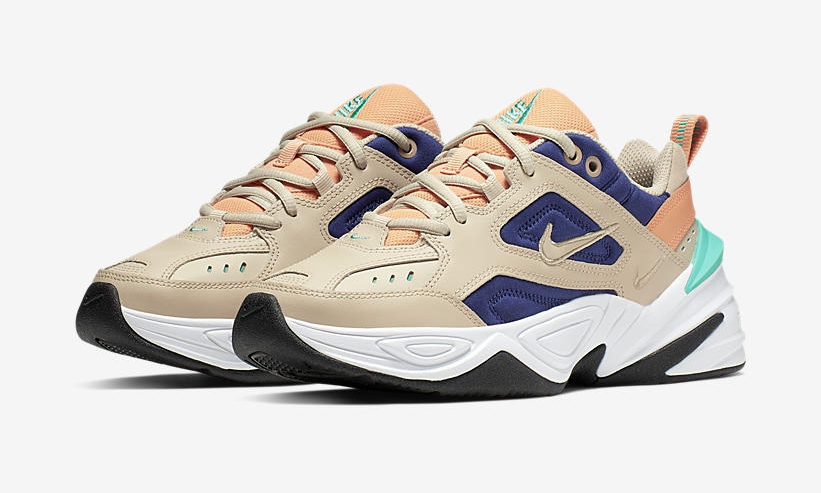 ナイキ ウィメンズ M2K テクノ “デザートオレ/ディープロイヤルブルー” (NIKE WMNS M2K TEKNO “Desert Ore/Deep Royal Blue”) [AO3108-204]