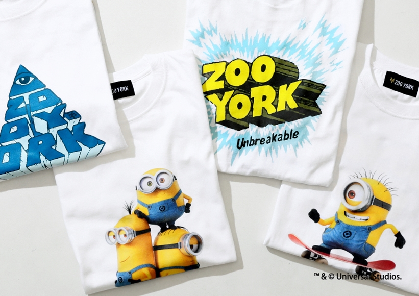 ミニオンズ × ズーヨーク × ジャーナルスタンダード のトリプルコラボコレクションが登場 (MINIONS ZOO YORK JOURNAL STANDARD)