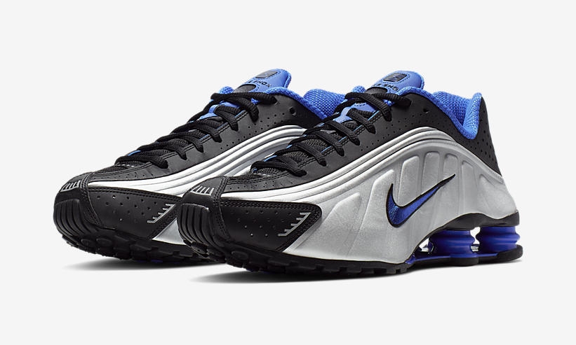 ナイキ ショックス R4 “ブラック/レーサーブルー/メタリックシルバー” (NIKE SHOX R4 “Black/Racer Blue/Metallic Silver”) [104265-047]