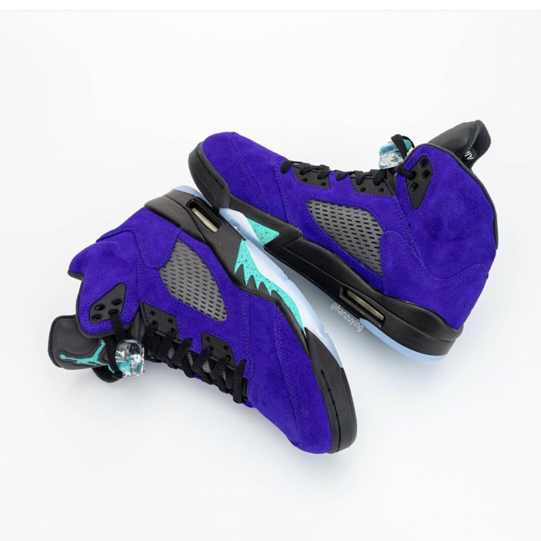 7/7発売！ナイキ エア ジョーダン 5 レトロ “ブラック/グレープ” (NIKE AIR JORDAN 5 RETRO “Black Grape”) [136027-500]