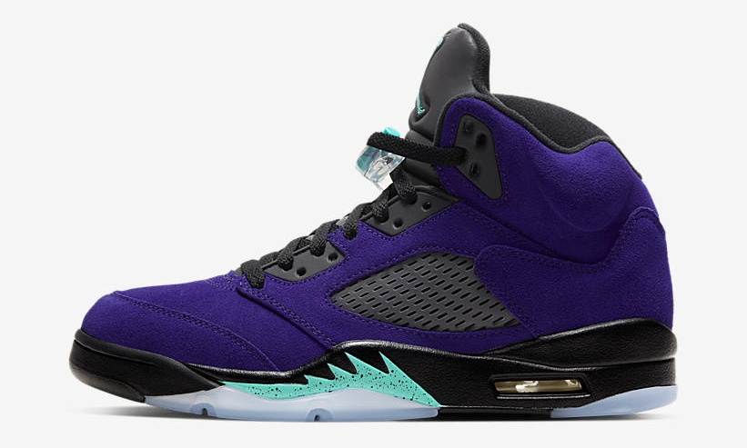 7/7発売！ナイキ エア ジョーダン 5 レトロ “ブラック/グレープ” (NIKE AIR JORDAN 5 RETRO “Black Grape”) [136027-500]