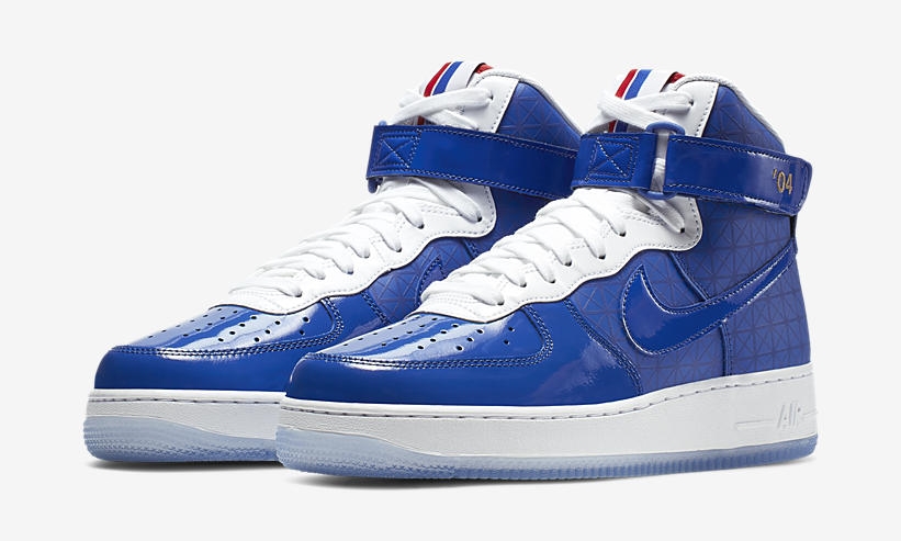 6/15発売！ナイキ エア フォース 1 07 ハイ “NBA Finals” (NIKE AIR FORCE 1 07 HIGH “Game Royal/White”) [CI9880-400]