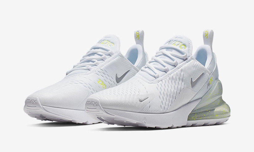 ナイキ エア マックス 270 “ホワイト/ボルト/メタリックシルバー” (NIKE AIR MAX 270 “White/Volt/Metallic Silver”) [CI2671-100]