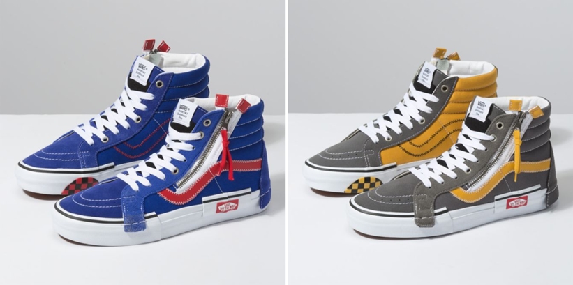 【新色】VANS “Cut & Paste Pack” Sk8-Hi “SURF THE WEB/PEWTER” (バンズ “カットアンドペースト パック” スケートハイ)