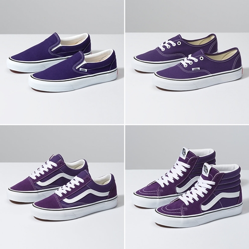 VANS “VIOLET INDIGO” SK8-HI/OLD SKOOL/SLIP-ON/AUTHENTIC (バンズ “ヴァイオレットインディゴ” スケートハイ/オールドスクール/スリッポン/オーセンティック)