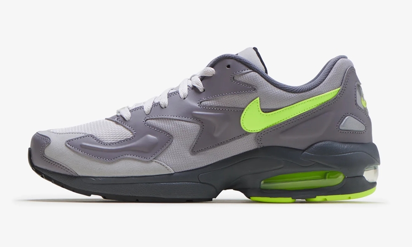 ナイキ エア マックス 2 ライト レトロ “ガンスモーク/ボルト/ヴァストグレー” (NIKE AIR MAX 2 LIGHT RETRO “Gunsmoke/Volt/Vast Grey”) [CJ0547-001]