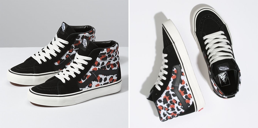 vans sk8 hi leopard