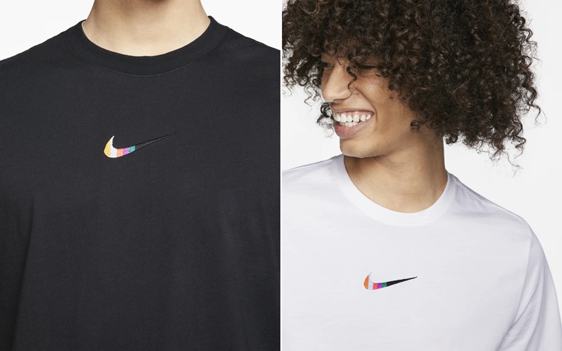 NIKE NSW SPORTSWEAR “Technicolor Swoosh Tee” (ナイキ スポーツウェア “テクニカラー スウッシュ”) [CK0250-010,100]