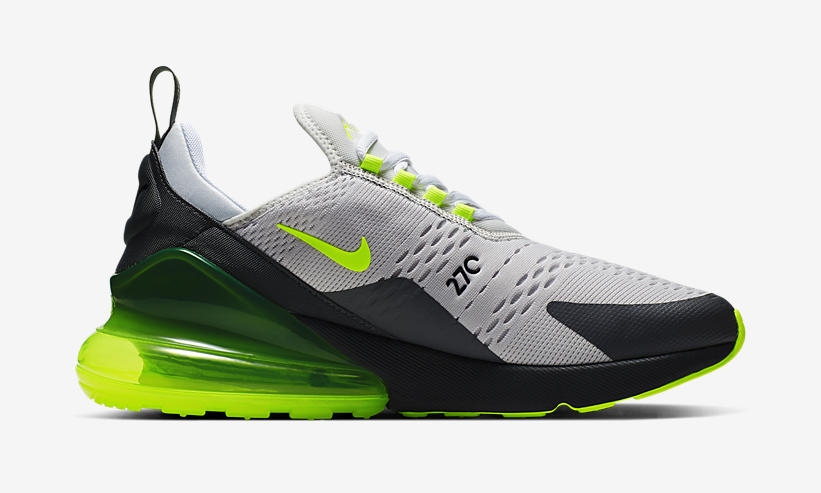 ◆ nike airmax 270 ナイキ エアマックス ブラック ボルト ◆