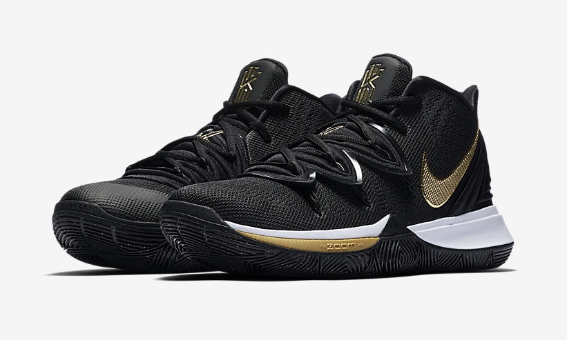 6/1発売！ナイキ カイリー 5 EP “ブラック/メタリックゴールド/ホワイト” (NIKE KYRIE 5 EP “Black/MetallicGold/White”) [AO2919-007]