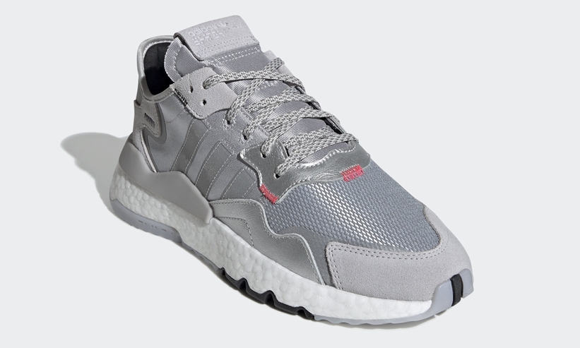 adidas nite jogger silver metallic