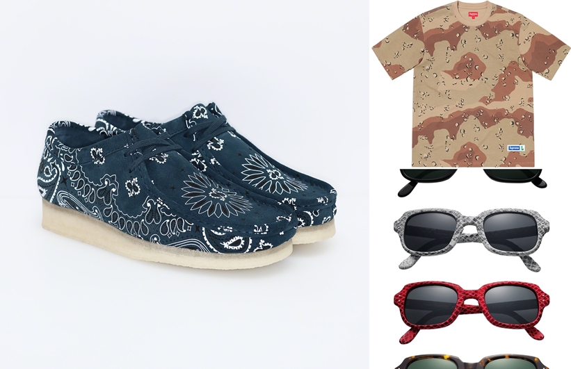 国内 6/1発売！SUPREME × Clarks (シュプリーム クラークス) &  SUNGLASS & 2019 S/Sレギュラーアイテム一覧！