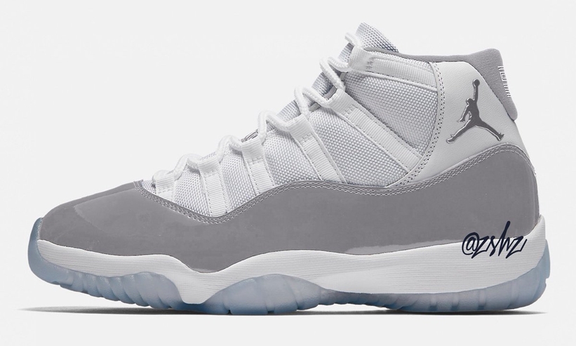 2019年ホリデー発売予定！ナイキ ウィメンズ エア ジョーダン 11 "ヴァストグレー" (NIKE WMNS AIR JORDAN 11 "Vast Grey") [AR0715-100]