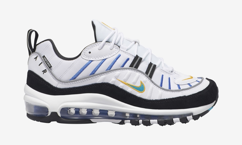 ナイキ エア マックス 98 プレミアム "ホワイト/ティールノーブル" (NIKE AIR MAX 98 PREMIUM "White/Teal Nebula") [CI1901-102]