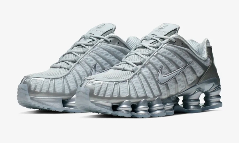 ナイキ ショックス TL “ピュアプラチナム/クローム” (NIKE SHOX TL “Pure Platinum/Chrome”) [AV3595-003]