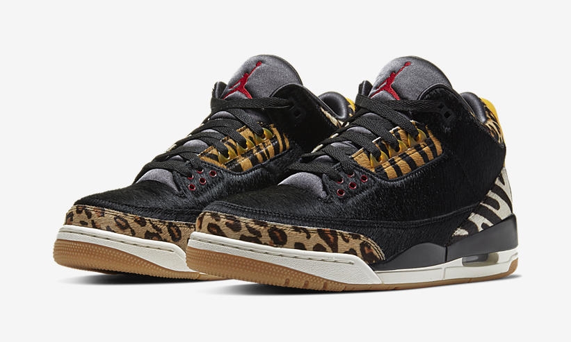 nike animal air jordan 3 アニマル