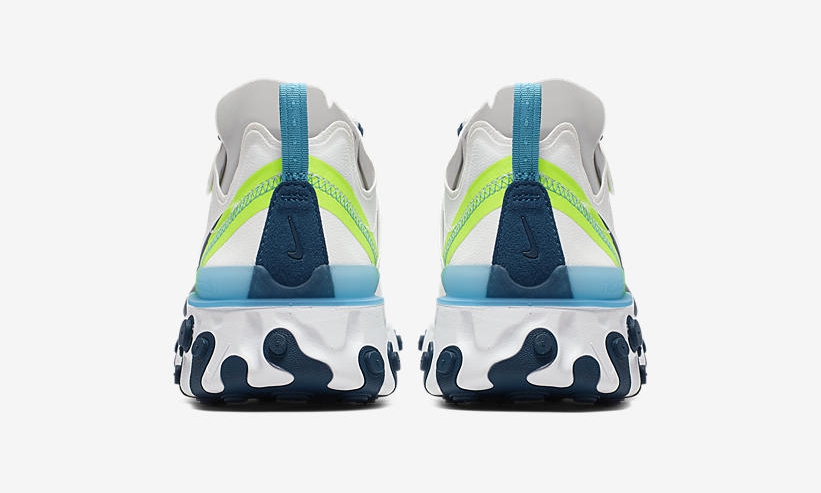 nike react element 55 white blue green