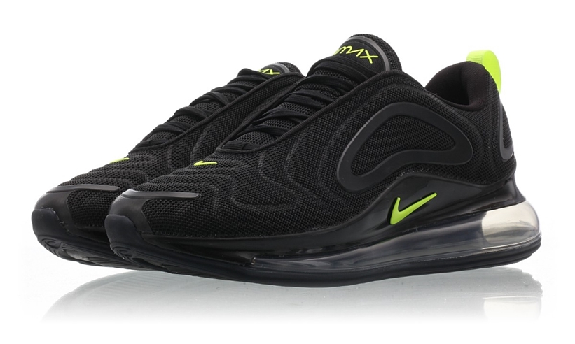 ナイキ エア マックス 720 “ブラック/ボルト/アンスラサイト” (NIKE AIR MAX 720 “Black/Volt/Anthracite”) [CD7626-001]