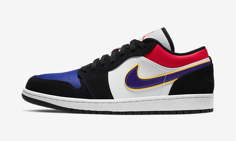 air jordan 1 blue red purple