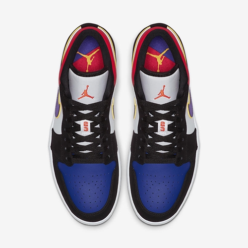 air jordan 1 blue red purple