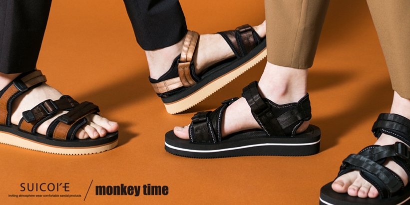 monkey time × SUICOKE 別注 “KISEE-V″が6/8発売 (モンキータイム スイコック)