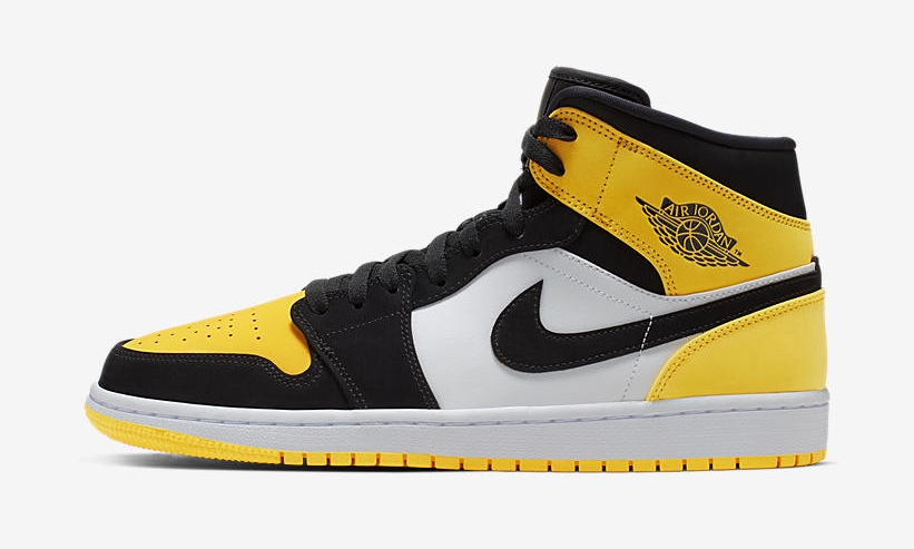 yellow and white jordan 1