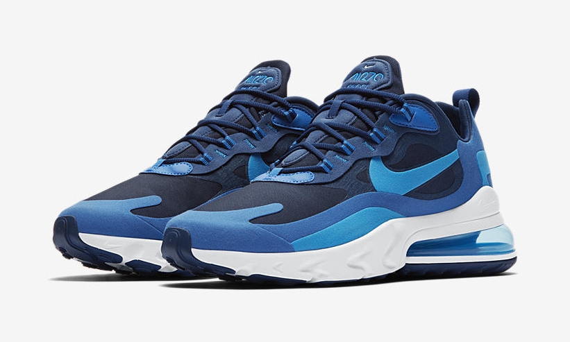 7/3発売！ナイキ エア マックス 270 リアクト “ブルーヴォイド/フォトブルー” (NIKE AIR MAX 270 REACT “Blue Void/Photo Blue”) [AO4971-400]