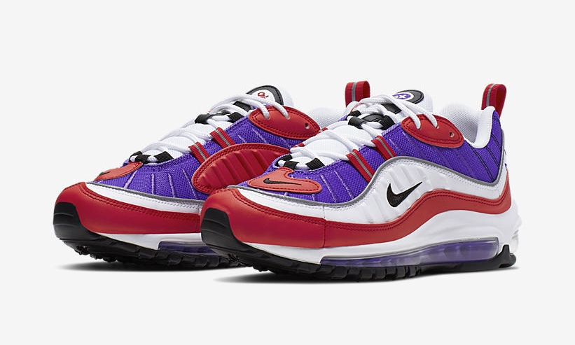 ナイキ ウィメンズ エア マックス 98 “サイキックパープル/ブラック” (NIKE WMNS AIR MAX 98 “Psychic Purple/Black”) [AH6799-501]