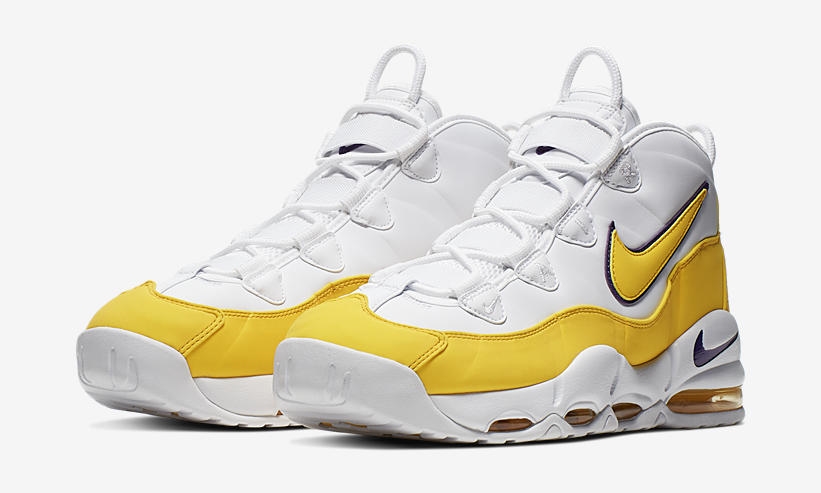 ナイキ エア マックス アップテンポ 95 “ホワイト/アマリロ/コートパープル” (NIKE AIR MAX UPTEMPO 95 “White/Amarillo/Court Purple”) [CK0892-102]