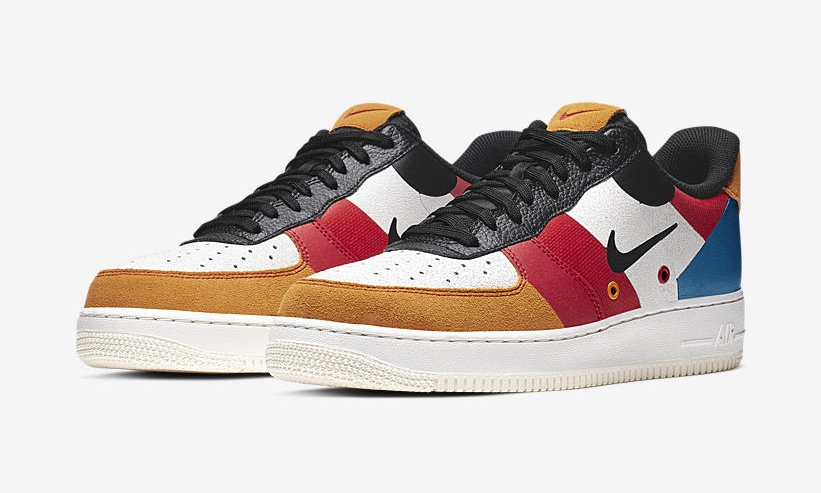 ナイキ エア フォース 1 07 ロー 1 “セイル/ブラック/インペリアルブルー/アンバーローズ” (NIKE AIR FORCE 1 07 LOW 1 “Sail/Black/Imperial Blue/Amber Rise”) [CI0065-101]