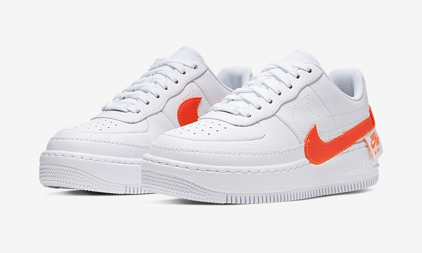 NIKE WMNS AIR FORCE 1 Jester XX “White/Hyper Crimson” (ナイキ ウィメンズ エア フォース 1 ジェスター XX “ホワイト/ハイパークリムゾン”) [CN0139-100]