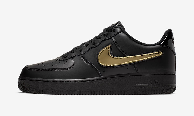 ナイキ エア フォース 1 ロー 07 3 "ブラック/メタリックゴールド/ホワイト" (NIKE AIR FORCE 1 LOW 07 3 "Black/Metallic Gold/White") [CT2252-001]