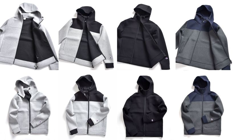 Champion × SHIPS JET BLUE 別注 WRAP-AIR ジップフードパーカーが9月下旬発売 (チャンピオン シップス ジェット ブルー)