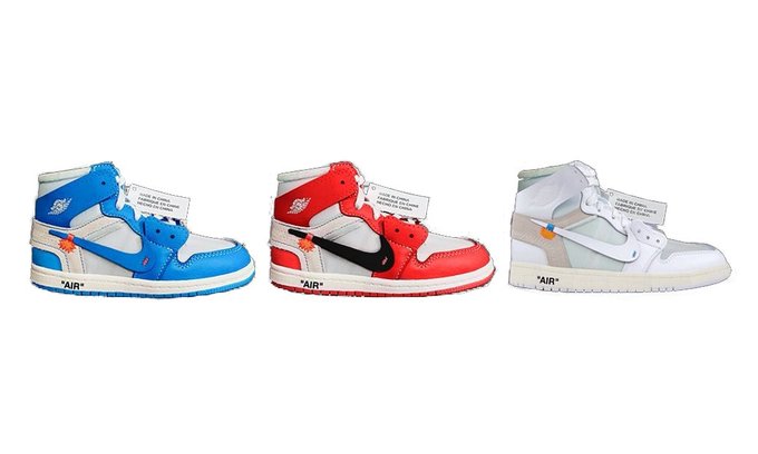 2019年10月にトドラーサイズのOFF-WHITE x NIKE AIR JORDAN 1 “Chicago OG/UNC/EU”がリリースか？ (オフホワイト ナイキ エア ジョーダン 1 Toddler)