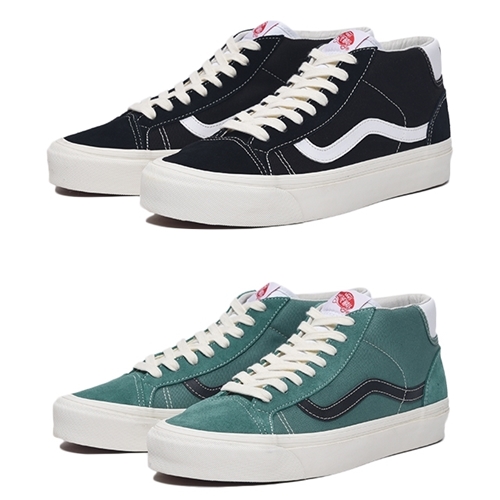 VANS OG MID SKOOL 37 LX "Black/Fir" (バンズ OG ミッドスクール 37 LX)