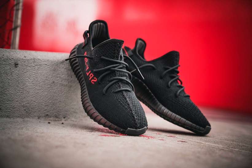 アディダス カニエウエスト YEEZY BOOST 350 V2 BRED  CP9652 イージーブーストブレッドスニーカー  メンズ 27cm