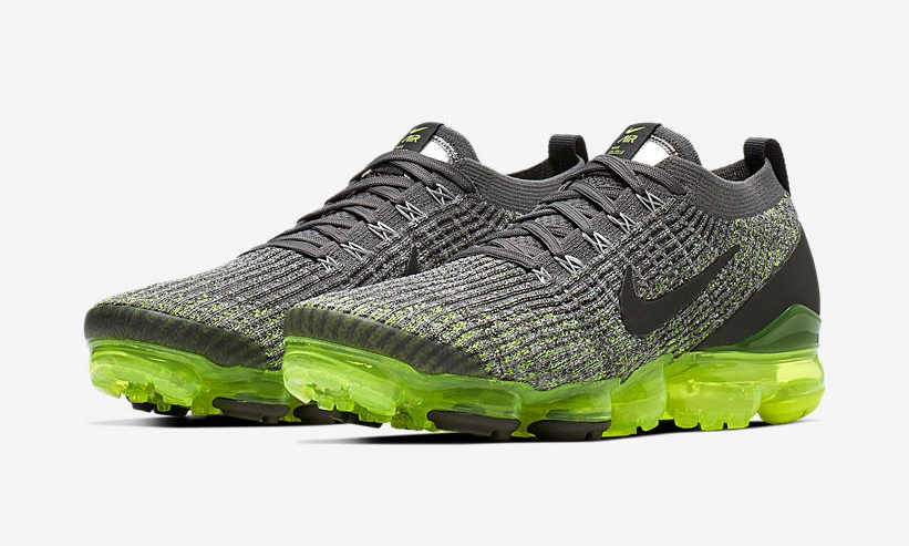 ナイキ エア ヴェイパーマックス 3.0 フライニット “グレー/ボルト” (NIKE AIR VAPORMAX 3.0 FLYKNIT “Grey/Volt”) [AJ6900-009]