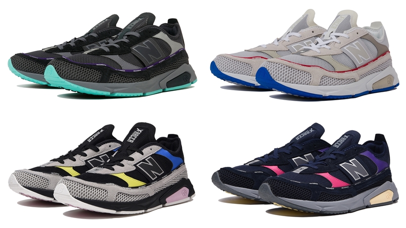 「New Balance MSX90」をロープロファイルに仕上げたニューモデル「X-RACER」4カラー TLA/TLB/TLC/TLD (ニューバランス)