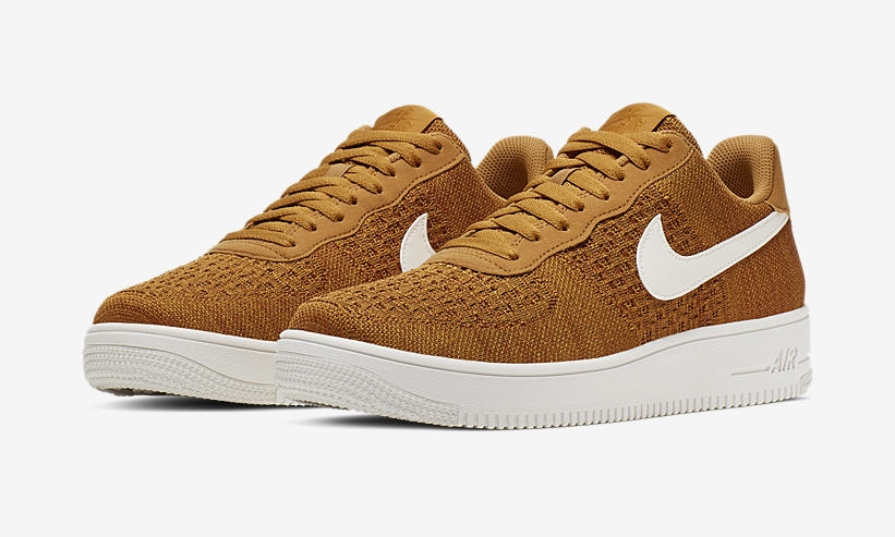 ナイキ エア フォース 1 フライニット ロー 2.0 “ゴールデンスエード” (NIKE AIR FORCE 1 FLYKNIT LOW 2.0 “Gold Suede”) [CI0051-700]