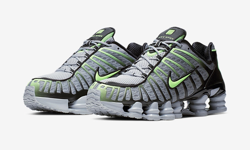 ナイキ ショックス TL “ウルフグレー/ライムブラスト” (NIKE SHOX TL “Wolf Grey/Lime Blast”) [AV3595-005]