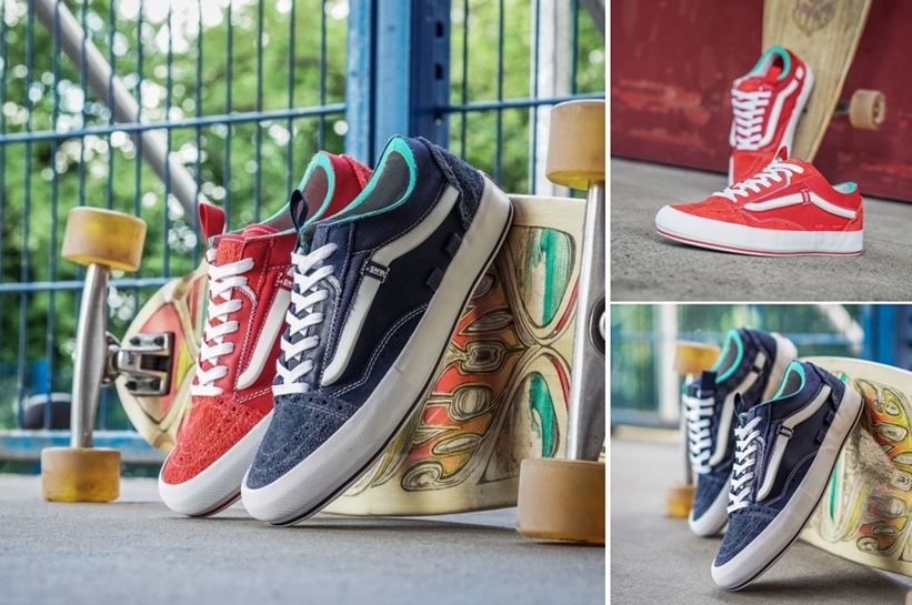 VANS “Cut & Paste Pack” OLD SKOOL LX “Racing Red/Blue” (バンズ “カットアンドペースト パック” オールドスクール)