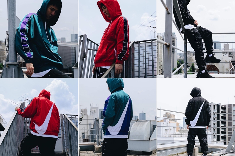 6/21発売！NIKE SWOOSH WOVEN JACKET/TEE/PANTS (ナイキ スウッシュ ウーブン ジャケット/TEE/パンツ) [CD0420-010,387,657][BV7646-063,100,381,657][CD0422-010]